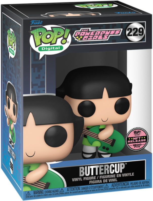 Powerpuff Girls Buttercup #229 Exklusive Funko Pop! 1800 Stück
