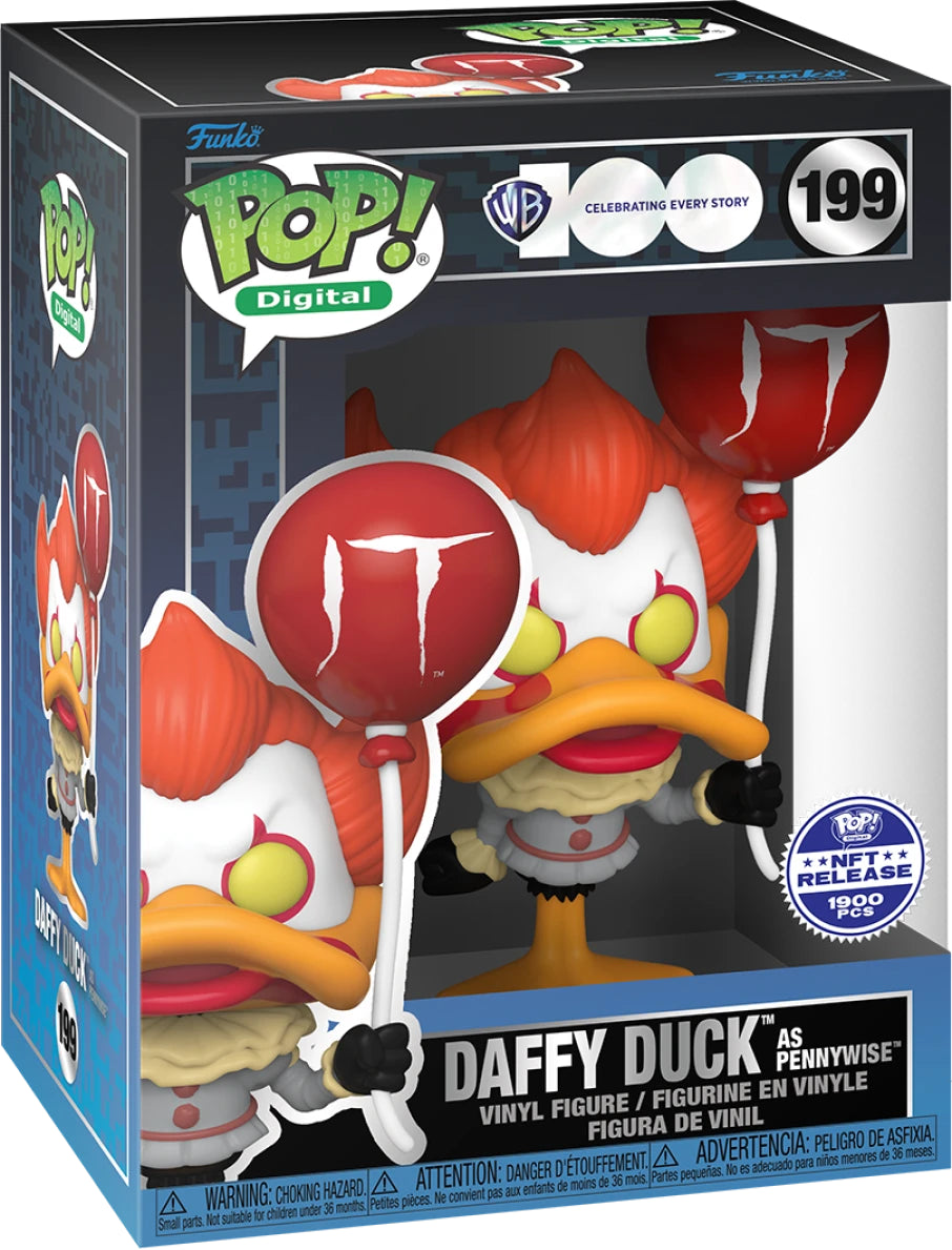 Warner Bros - Daffy Duck as Pennywise #199 1900 pcs