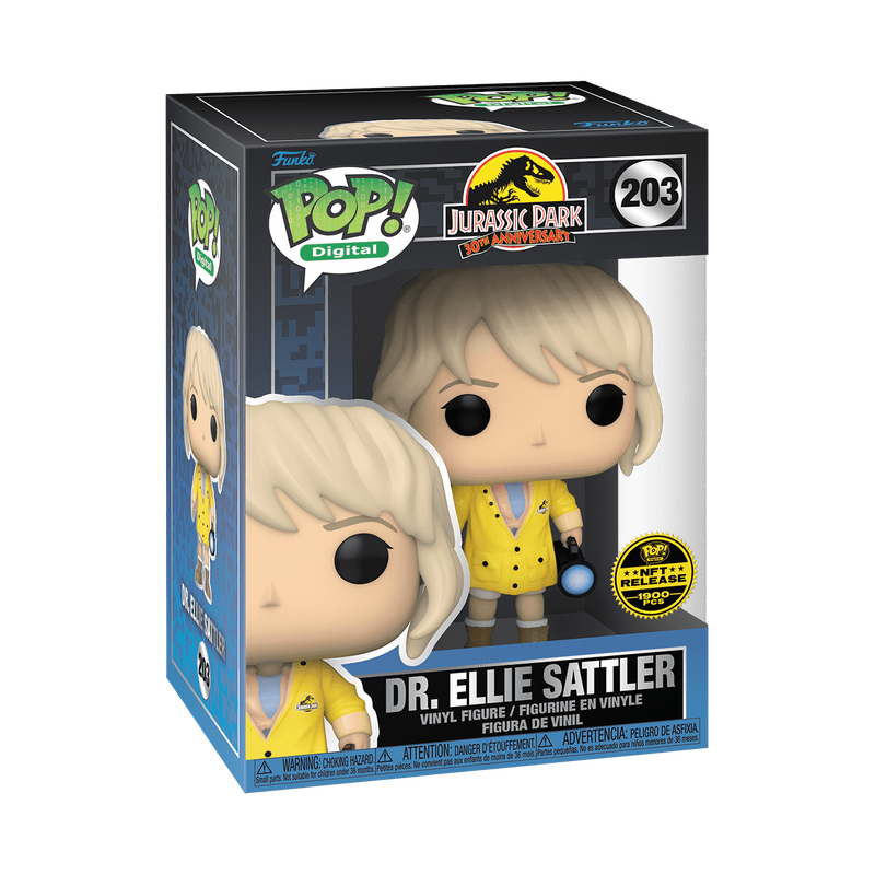 Jurassic Park – Dr. Ellie Sattler #203 – Limitierte Auflage 1900 Stück – Funko Pop!