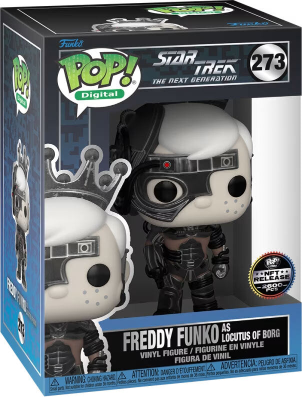 Star Trek – Freddy Funko as Locutus of Borg #273 – NFT Royalty – Limited Edition (LE 2,600)