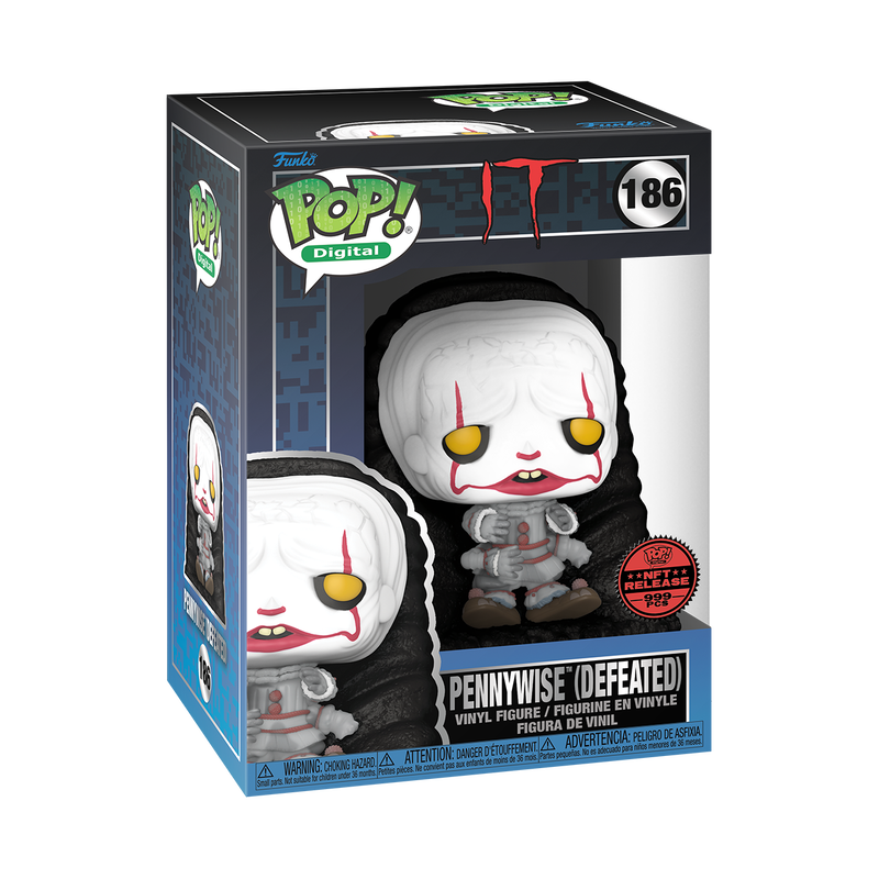 Pennywise (Defeated) #186 – NFT Grail – Exclusive Edition NFT Digital Collectible (LE 999)