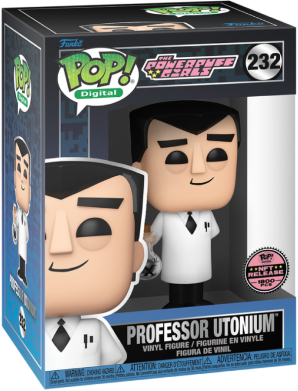 Powerpuff Girls professor utonium #232 Exclusive Funko Pop! 1800pcs