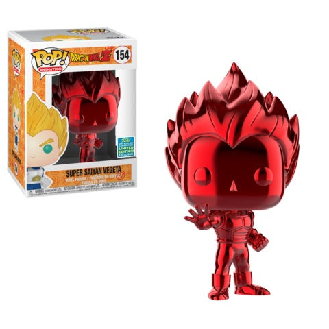Dragon Ball Z - Super Saiyan Vegeta 154 (Red Chrome) Summer Convention Limited Edition
