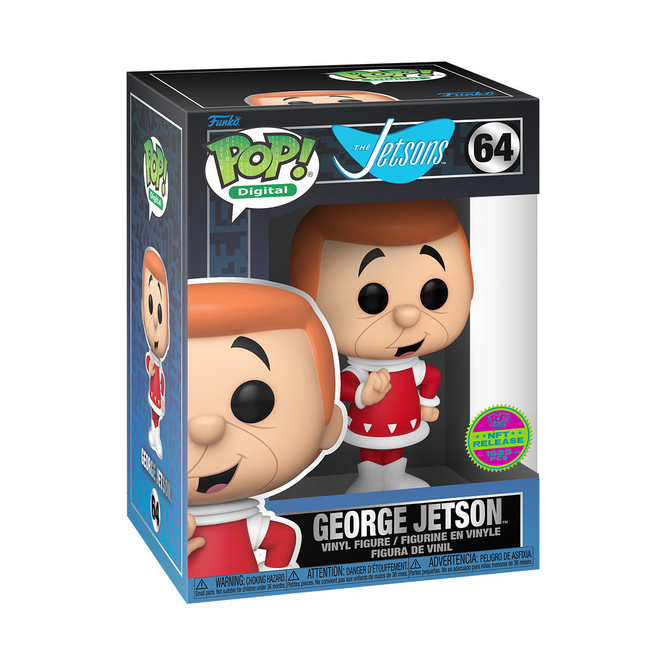 Die Jetsons – George Jetson – Nr. 64 – Legendär – 1635 Stück – Funko POP! – Digital