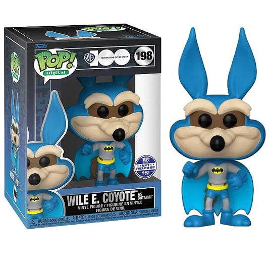 Looney Tunes – Wile E. Coyote as Batman #198 – NFT Digital Exclusive NFT Digital Collectible (LE 999)