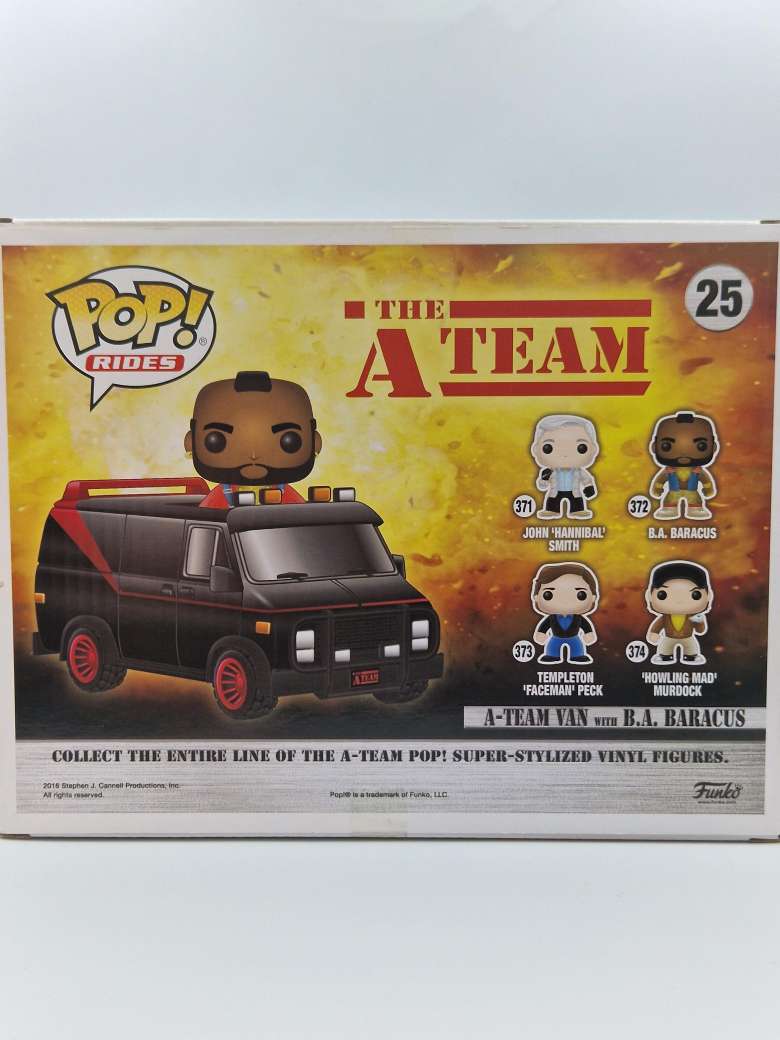 The A-Team Van with B.A. Baracus - Pop Vinyl Rides