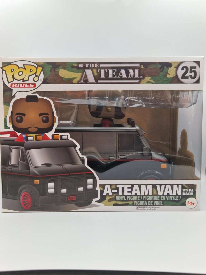 The A-Team Van with B.A. Baracus - Pop Vinyl Rides