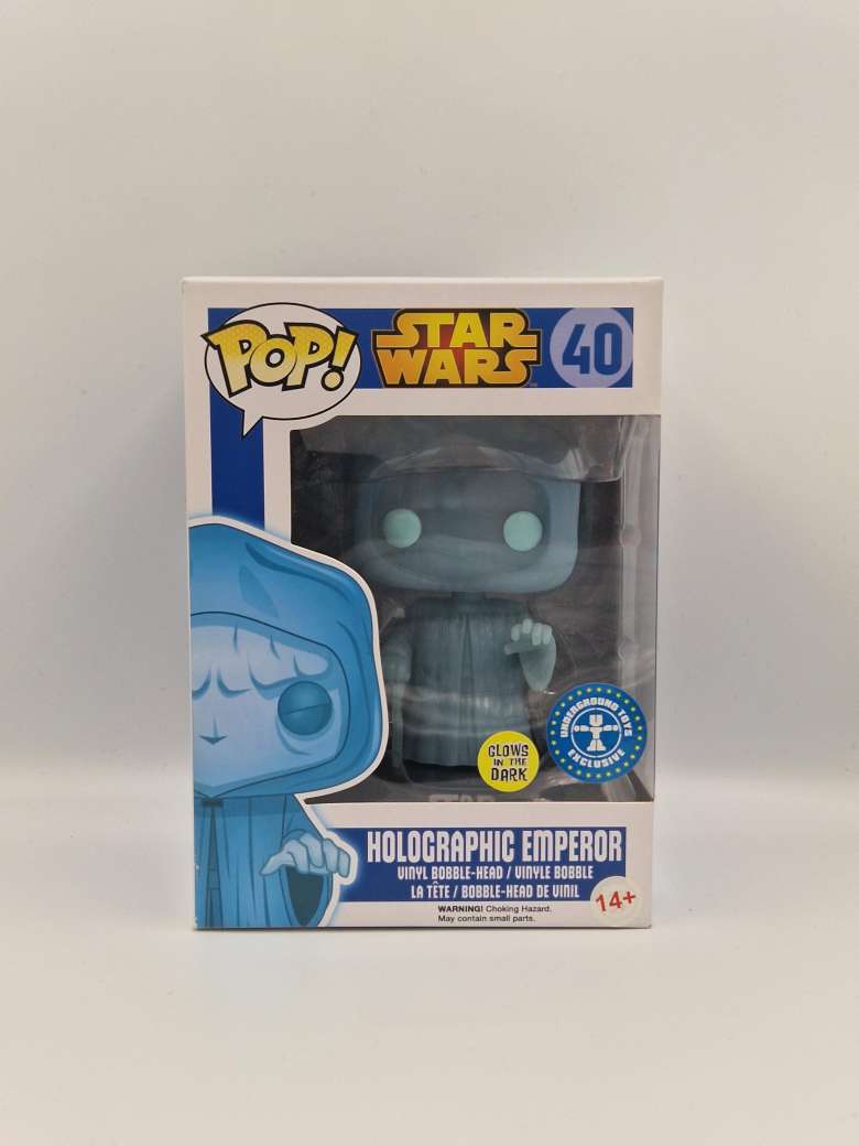 Star Wars - Holographic Emperor #40 Glows in the Dark Underground Toys