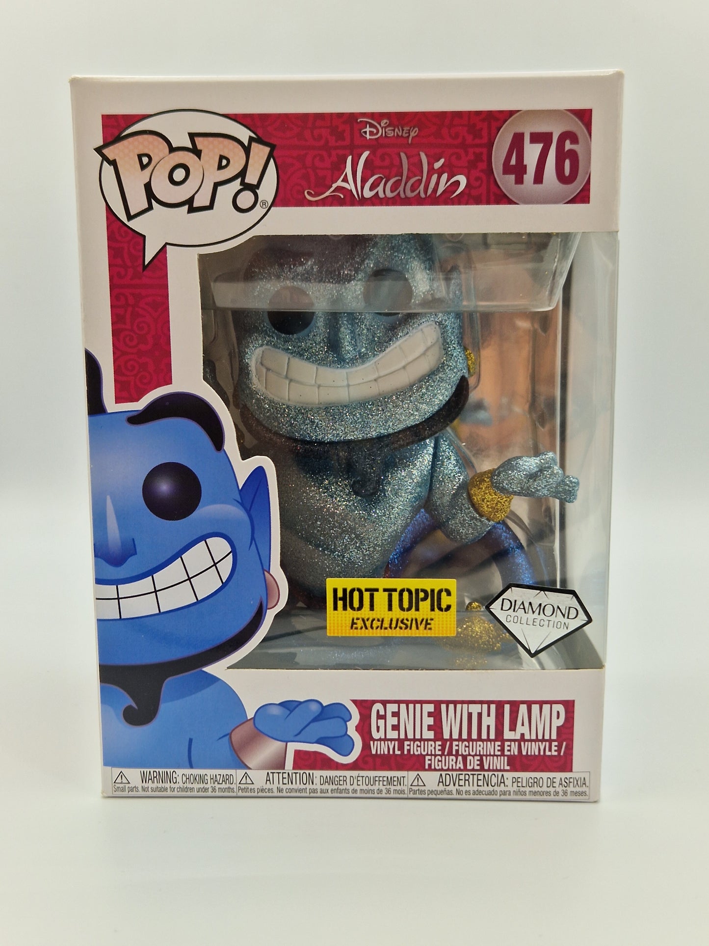 Aladdin: Genie With Lamp Hot Topic (Diamond Glitter) #476