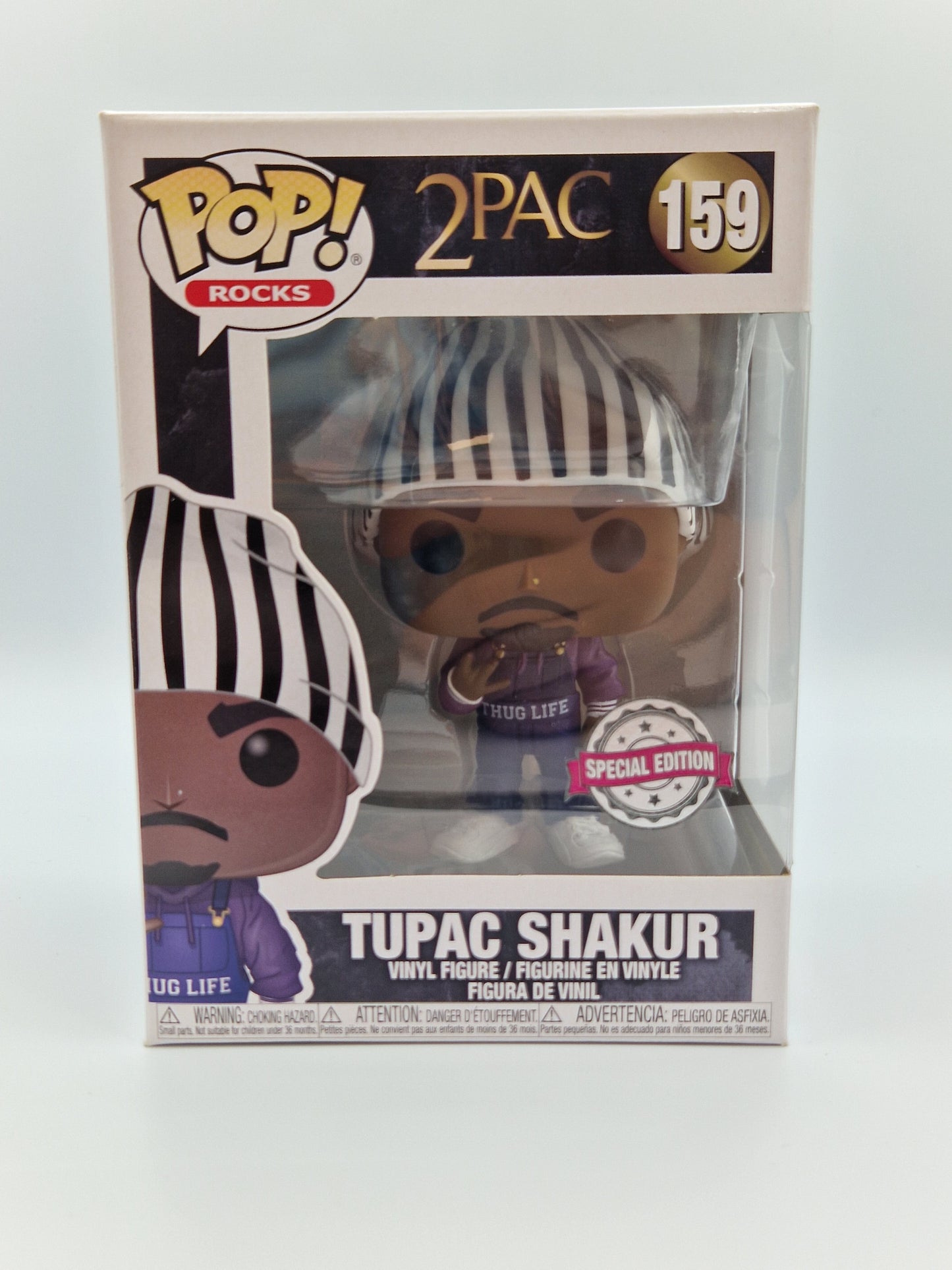 Tupac Shakur #159 (Thug Life Overalls) Exclusive - Funko POP!