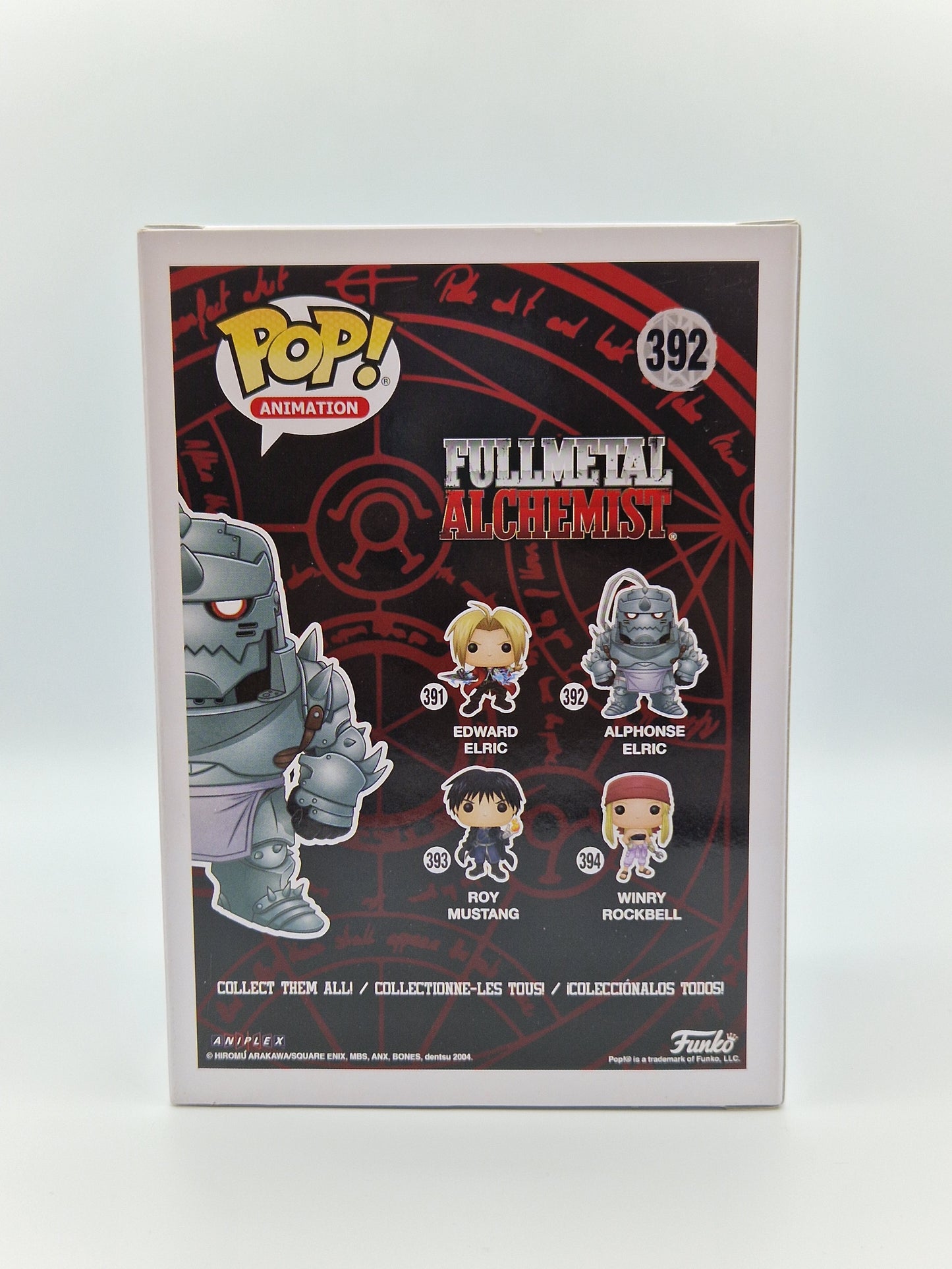 Alphonse Elric #392 Fullmetal Alchemist  - Funko POP