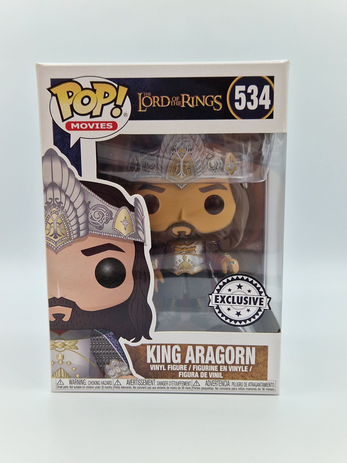 Lord of the Rings King Aragorn Exclusive #534 - Funko POP!