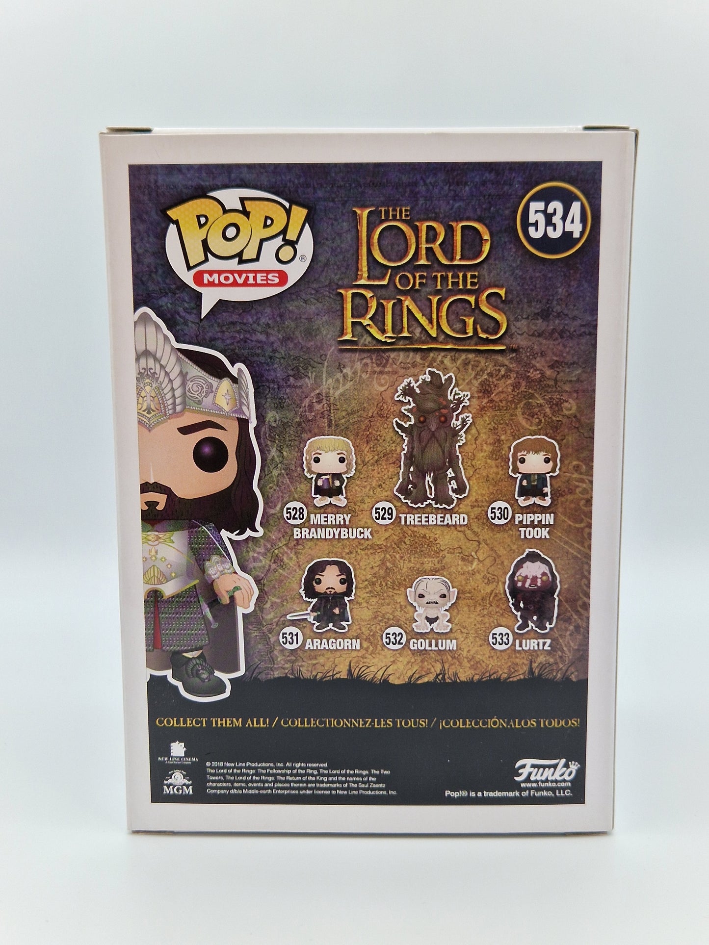 Lord of the Rings King Aragorn Exclusive #534 - Funko POP!