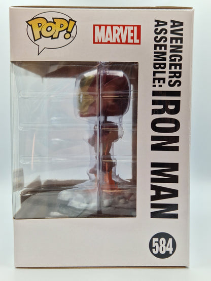 Marvel Avengers Assemble Iron Man (deluxe) Pop exclusive #584