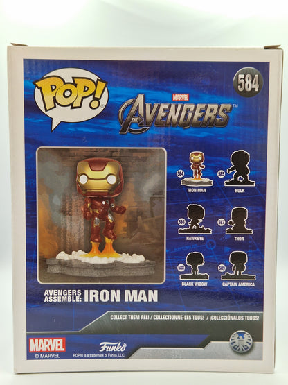 Marvel Avengers Assemble Iron Man (deluxe) Pop exclusive #584