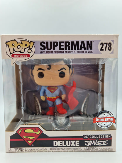 Superman Jim Lee Deluxe Heroes DC #278 Exclusive - Funko POP!