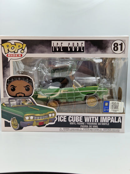 Ice Cube with Impala Pop Vinyl Rides #81- - Funko POP!