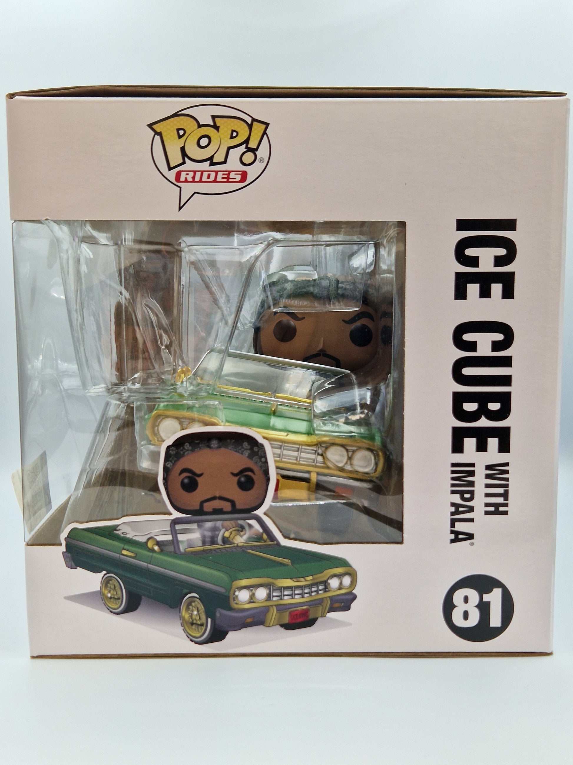 Ice Cube with Impala Pop Vinyl Rides #81- - Funko POP!