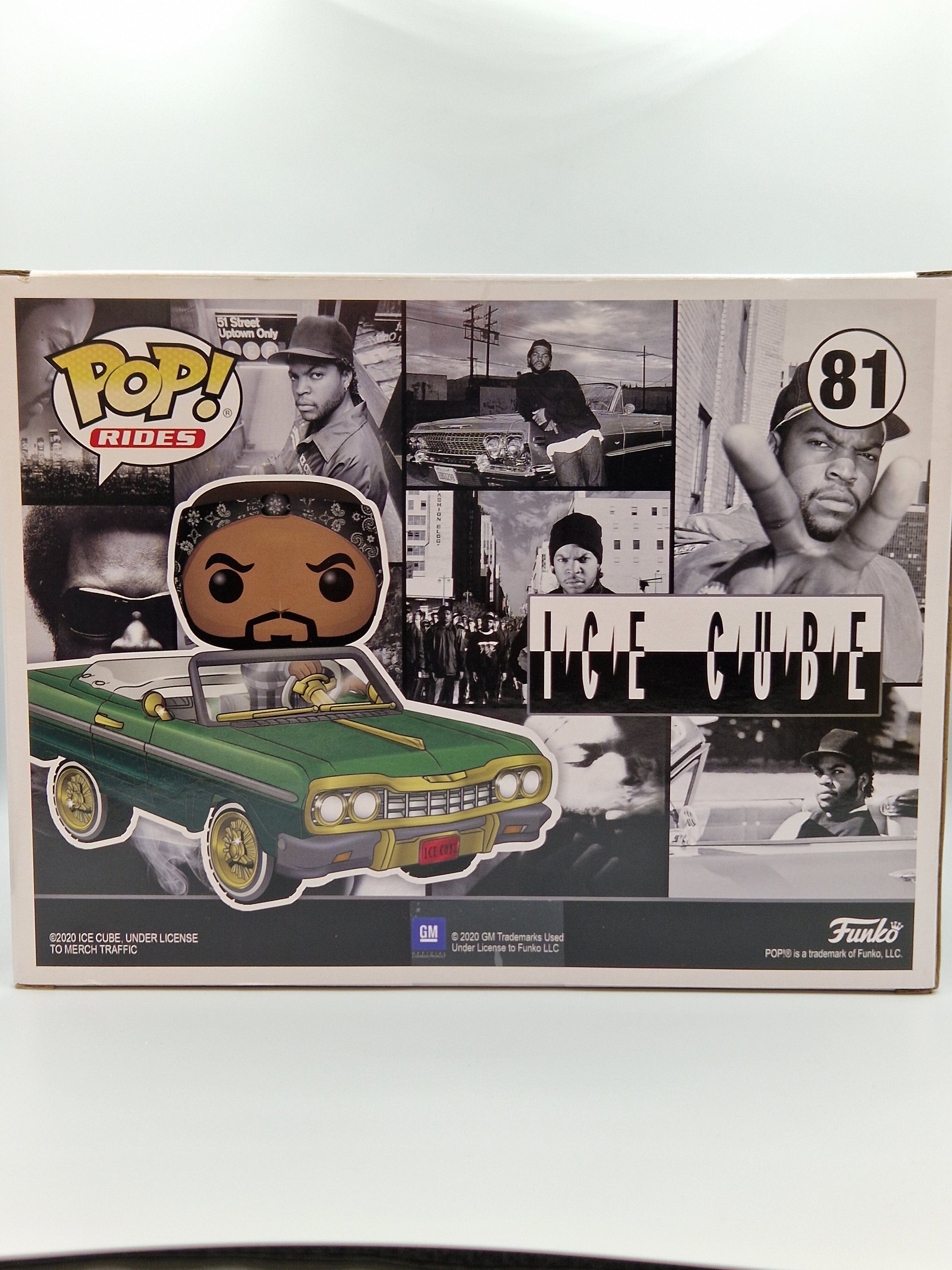 Ice Cube with Impala Pop Vinyl Rides #81- - Funko POP!