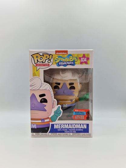 SpongeBob SquarePants - Mermaid Man NYCC 2020 (Fall Convention) Exclusive #834 - Funko POP!