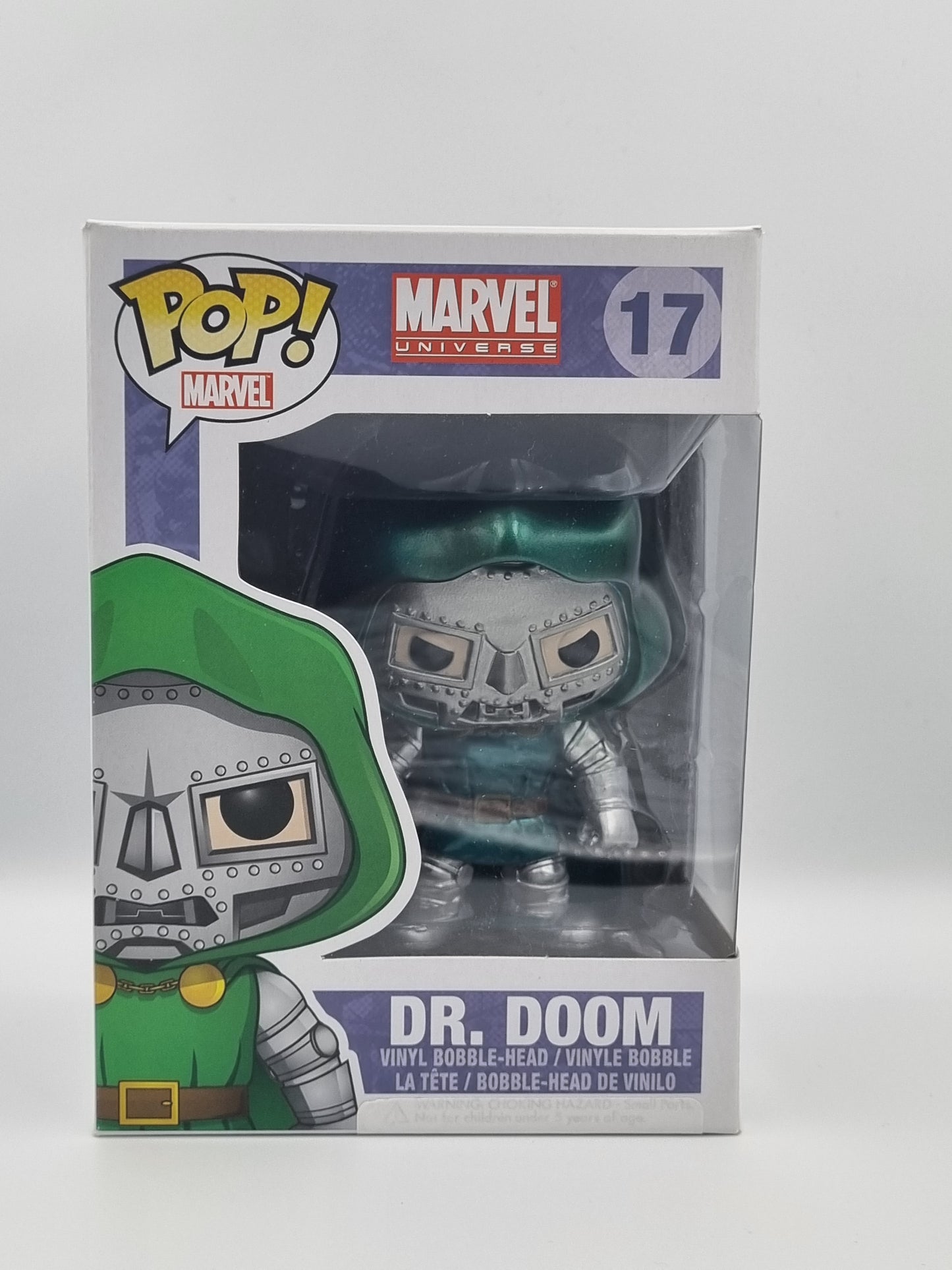 Marvel Universe - Dr. Doom #17 Metallic Vaulted - Funko POP!