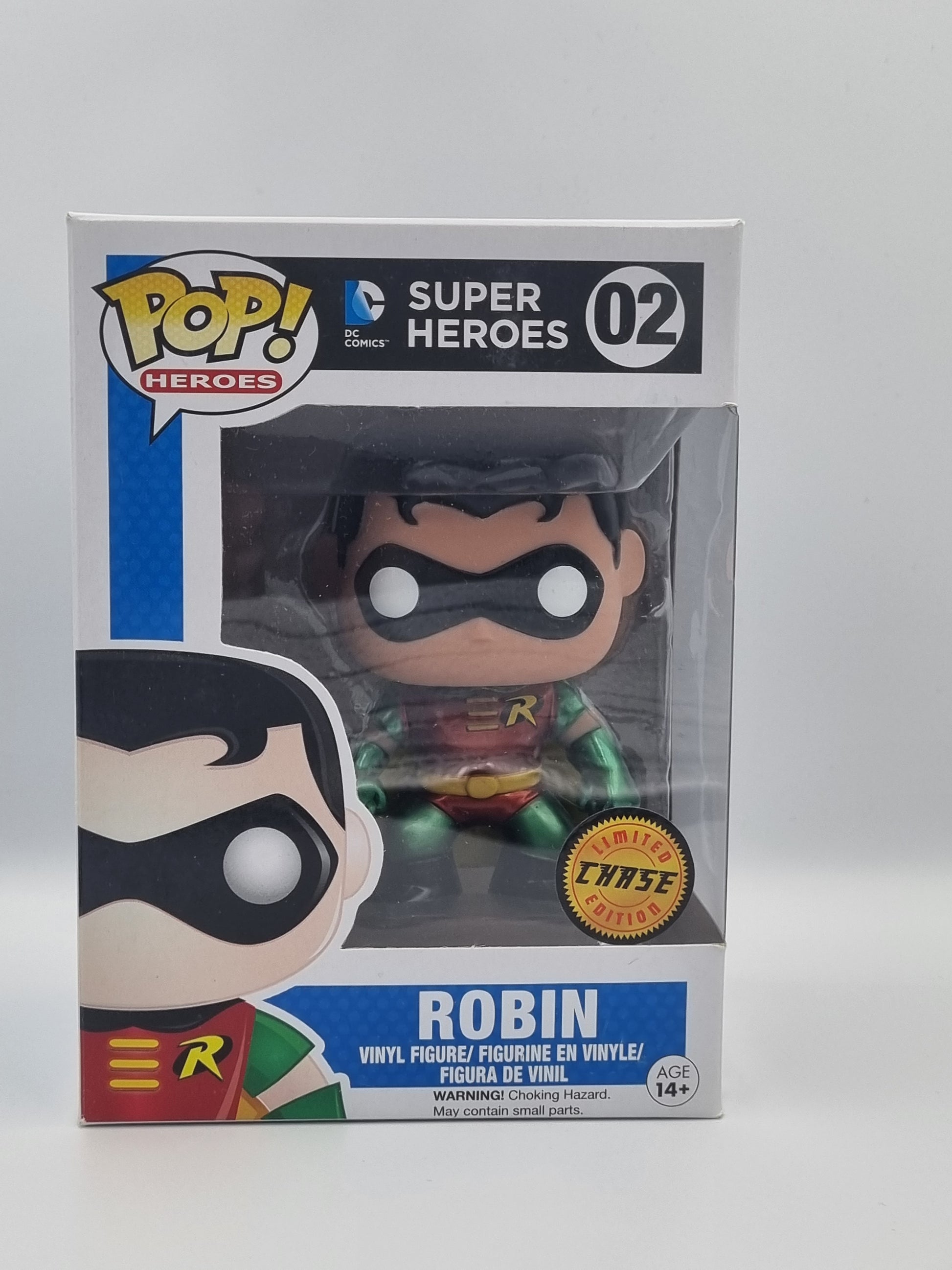 DC Comics- Robin (Chase) Metallic #02 - Funko POP Heroes