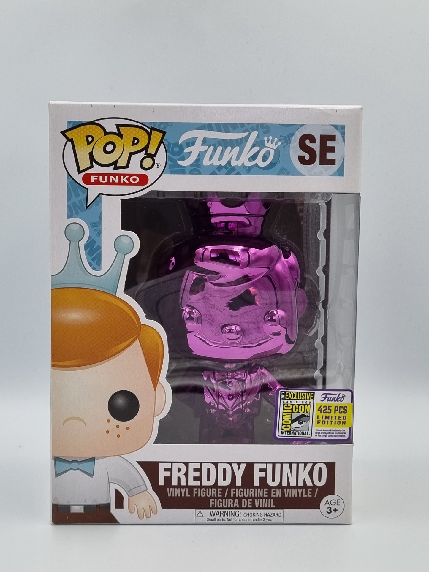 Freddy Funko Chrome (Purple) SDCC SE 2017 LE 425 Pcs