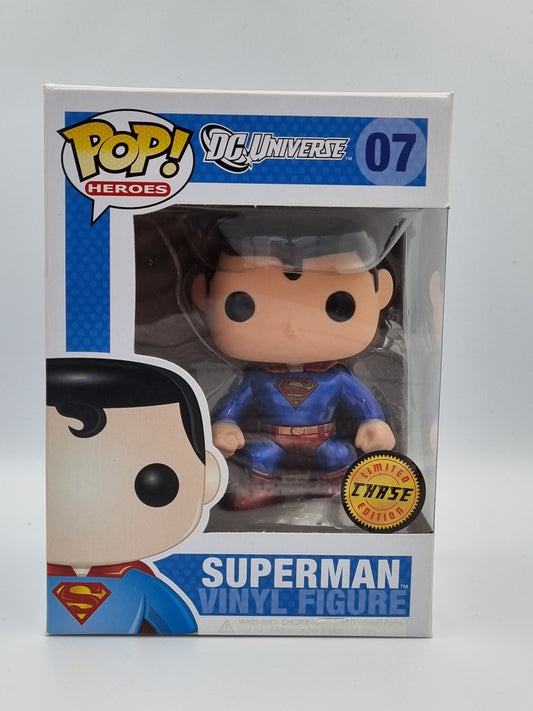 DC Universe - Superman #07 Metallic (Chase) - Funko POP Heroes