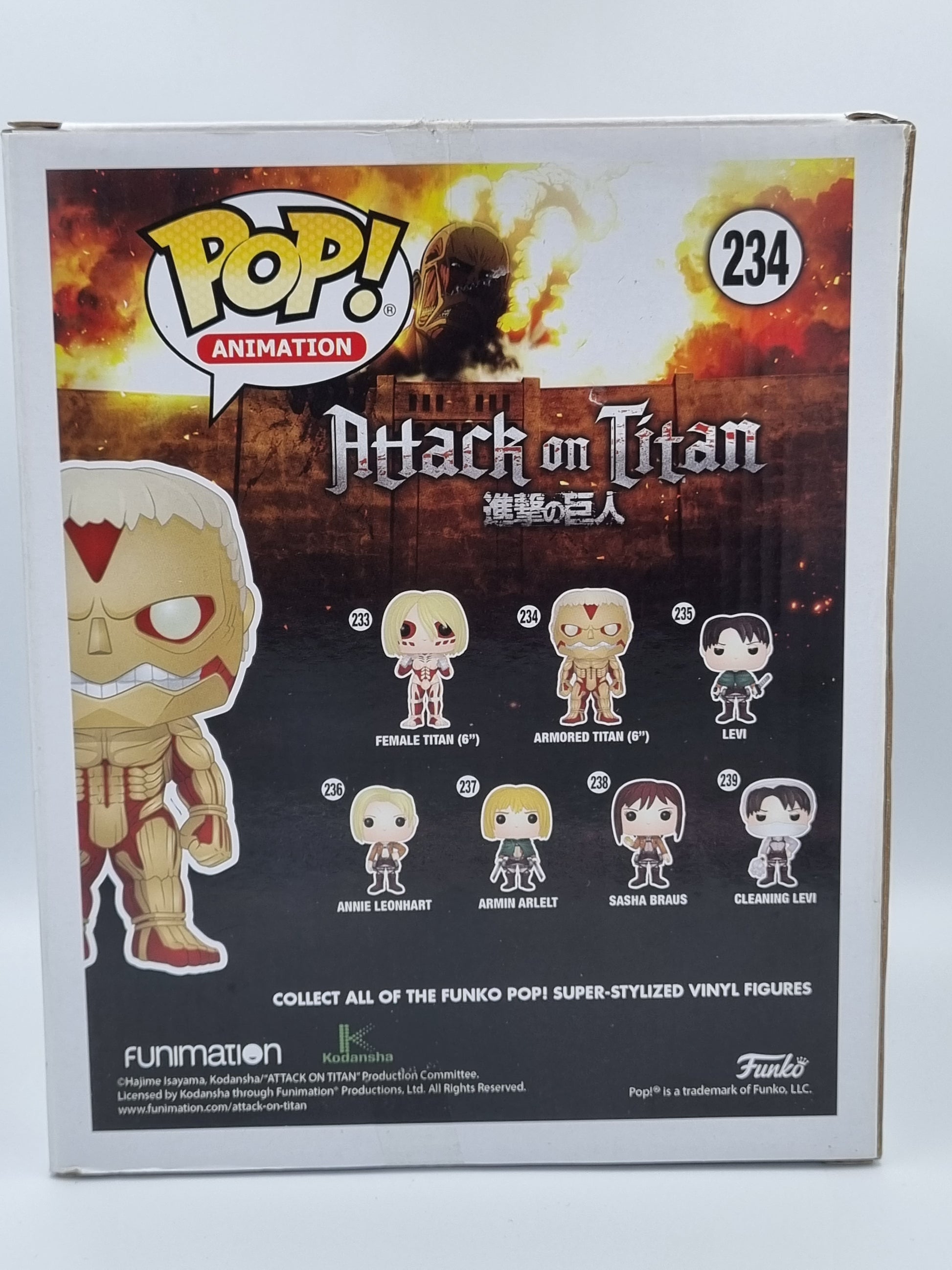 Attack on Titans Armored Titan #234 - Funko POP!