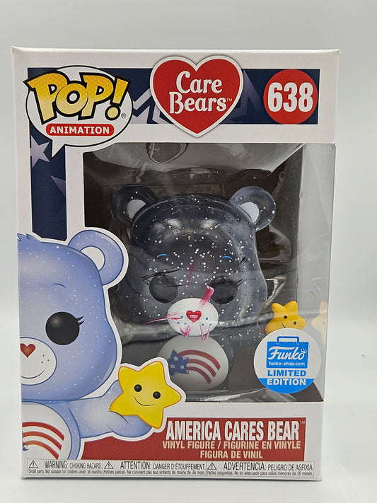 America Cares Bear #638 Funko Shop Limited Edition