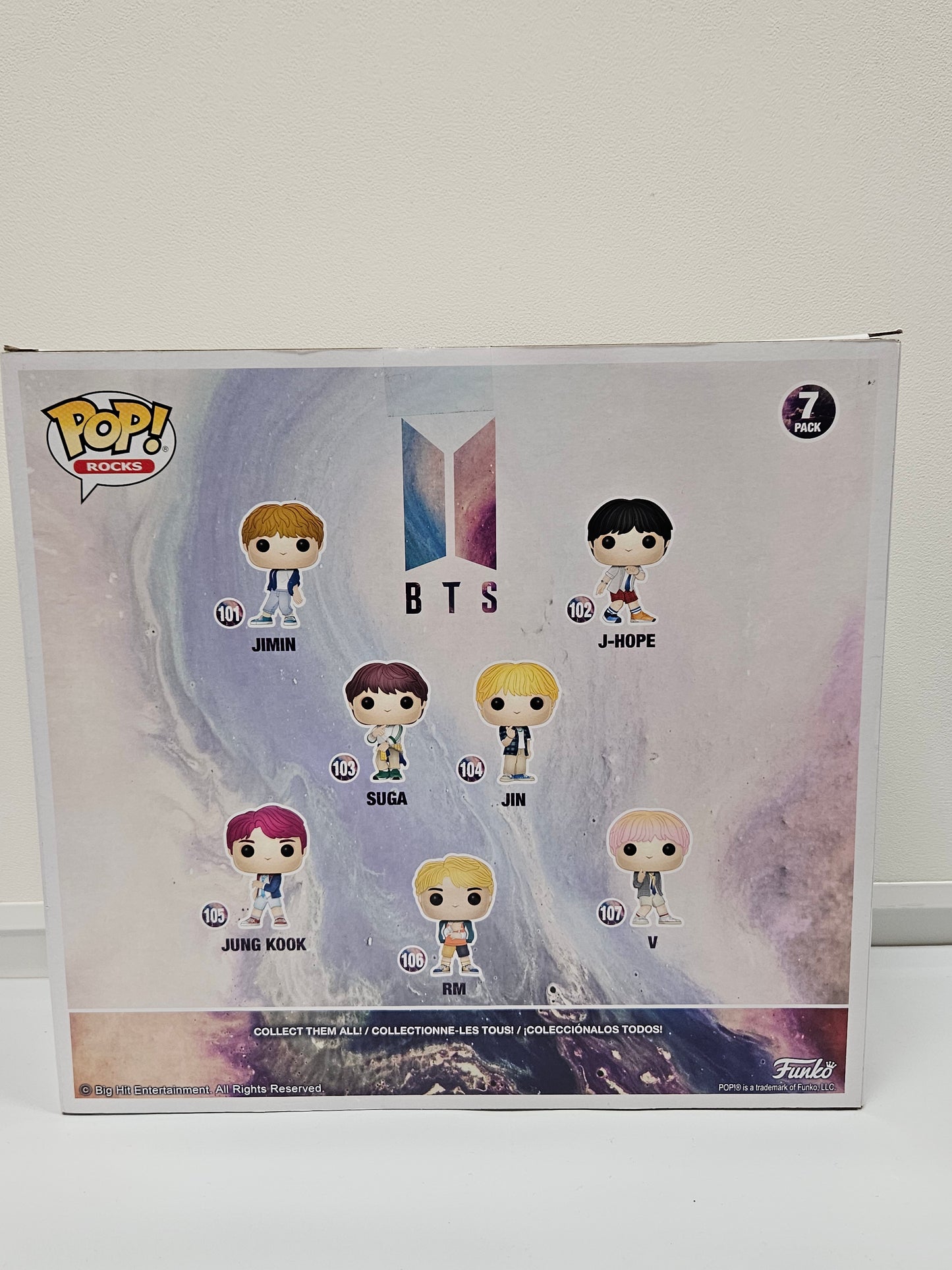 Rocks - BTS 7-Pack 2019 Funko Pop!