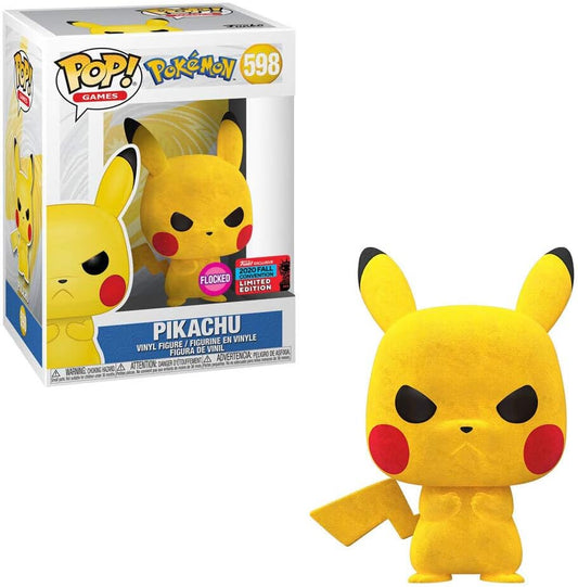 Pikachu (Angry, Flocked, Pokémon) #598 - 2020 Fall Convention Exclusive