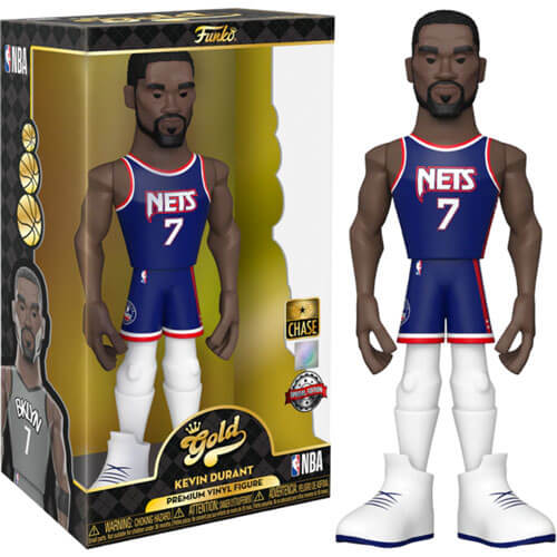 Vinyl Gold Funko 12" Kevin Durant - Nets - Chase - Special Edition Sticker