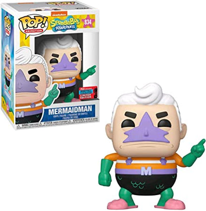 SpongeBob SquarePants - Mermaid Man NYCC 2020 (Fall Convention) Exclusive #834 - Funko POP!