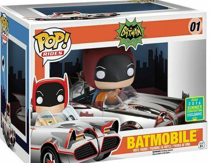 Batmobile chrome (Classic TV Series) Rides (Funko) Summer Convention exclusive