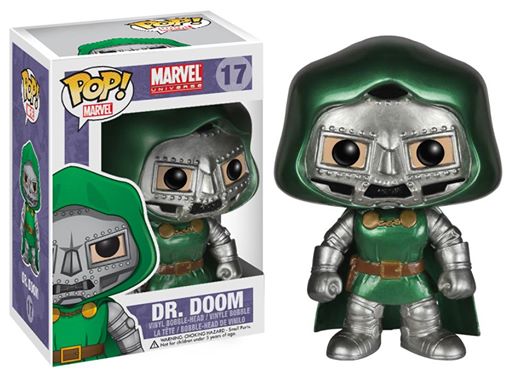 Marvel Universe - Dr. Doom #17 Metallic Vaulted - Funko POP!