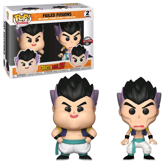 Dragon Ball Z - Failed Fusions (2-pack) met Special Edition Sticker - Funko POP!