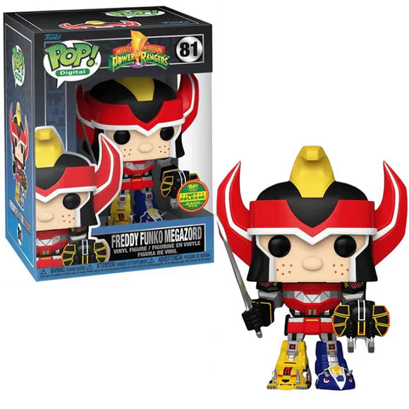 Freddy Funko Megazord #81 – Funko Pop! – Mighty Morphin Power Rangers NFT Release Exclusive (LE 2.400 stuks)