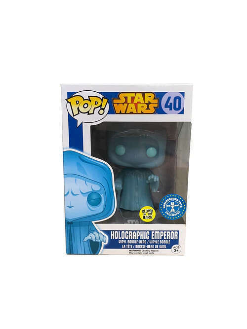 Star Wars - Holographic Emperor #40 Glows in the Dark Underground Toys