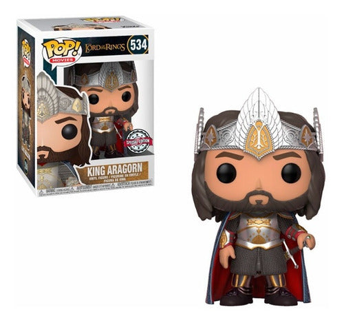 Lord of the Rings King Aragorn Exclusive #534 - Funko POP!