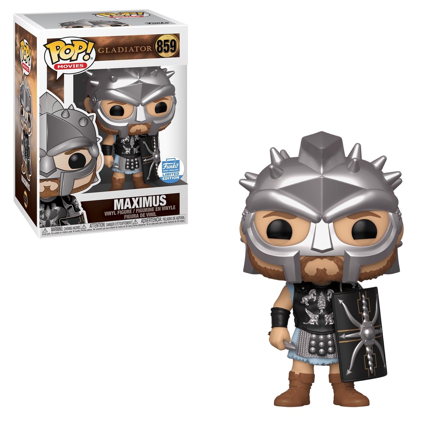 Maximus (Gladiator) Movies Series Funko Limited Edition #859 - Funko POP!