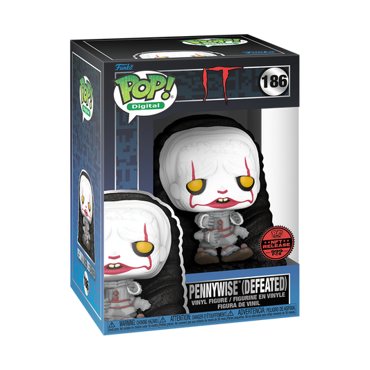 Pennywise (Defeated) #186 – NFT Grail – Exclusive Edition NFT Digital Collectible (LE 999)