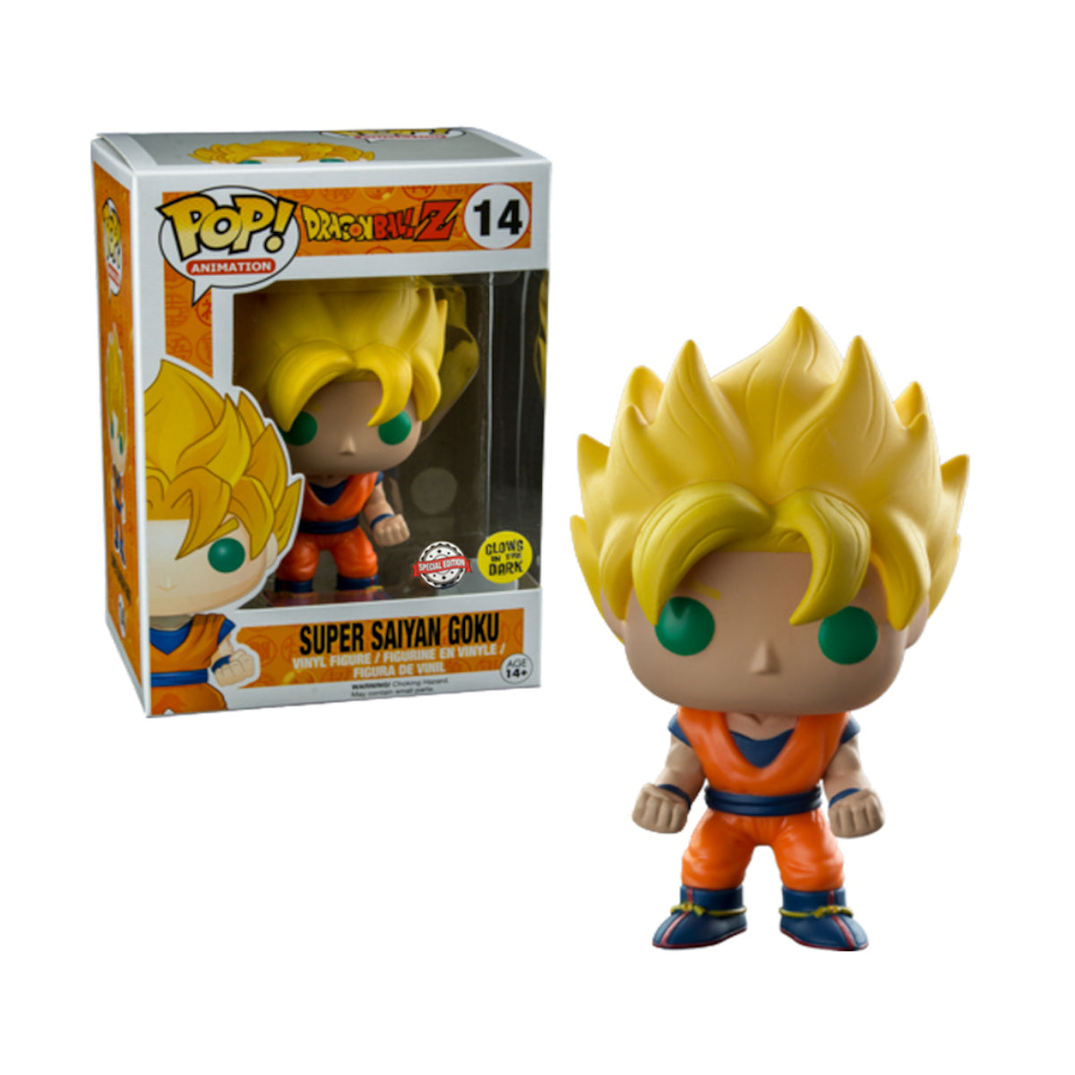 Dragonball Z - Super Saiyan Goku #14 - GITD Special Edition