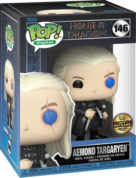 House of Dragon - Aemond Targaryen #146 Funko Pop! 2600 pcs