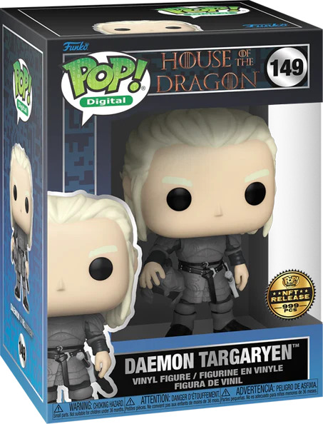 House Of Dragon - Daemon Targaryen Grail #149  Funko Pop! 999 pcs