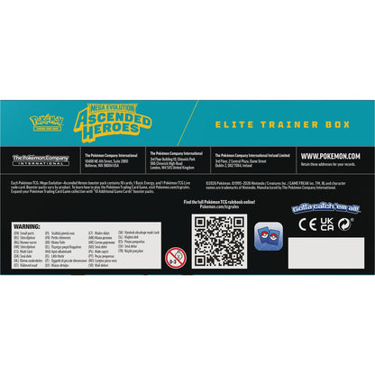 Pokémon Ascended Heroes ETB Elite Trainer Box