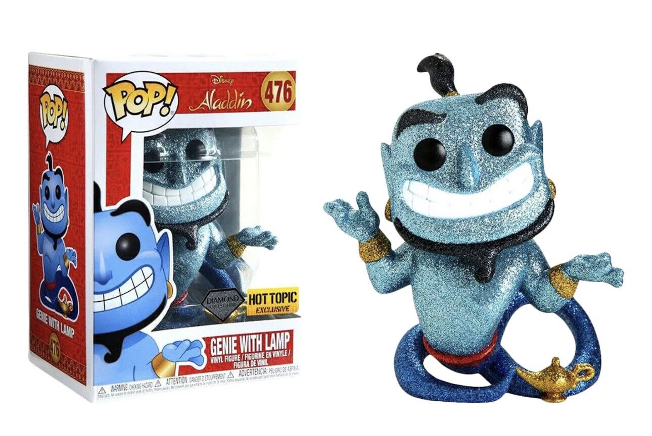 Aladdin: Genie With Lamp Hot Topic (Diamond Glitter) #476