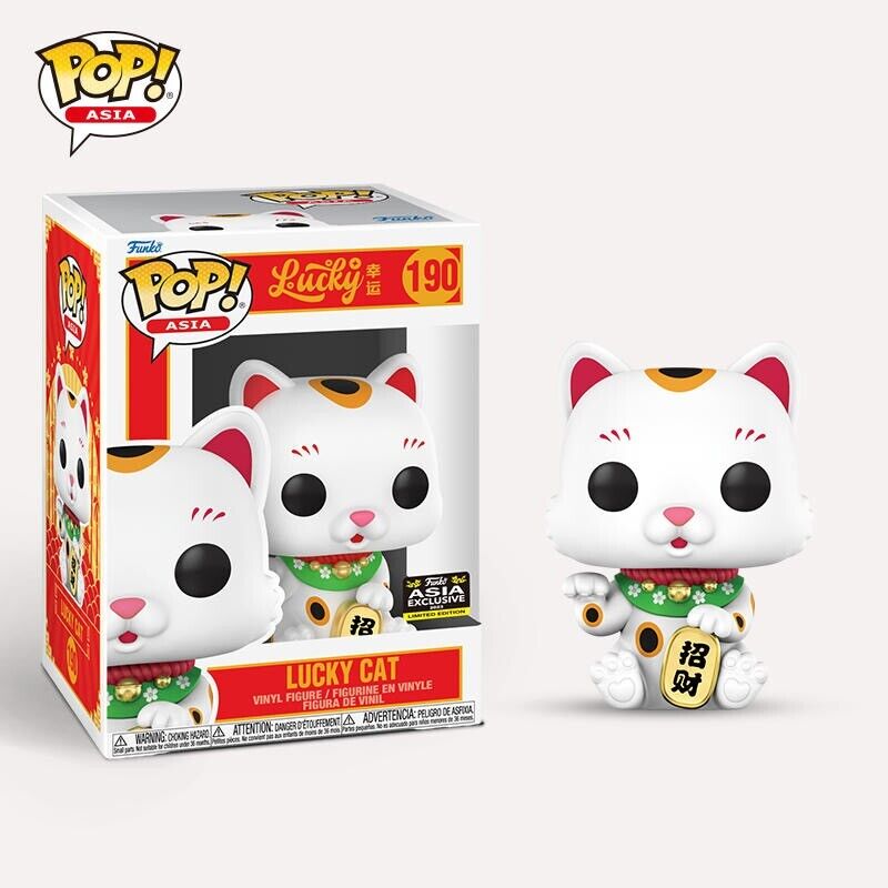 Lucky Cat #190 Asia Exclusive 2023 Limited Edition - Funko POP!